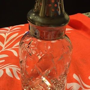 English silver vanity aroma shaker